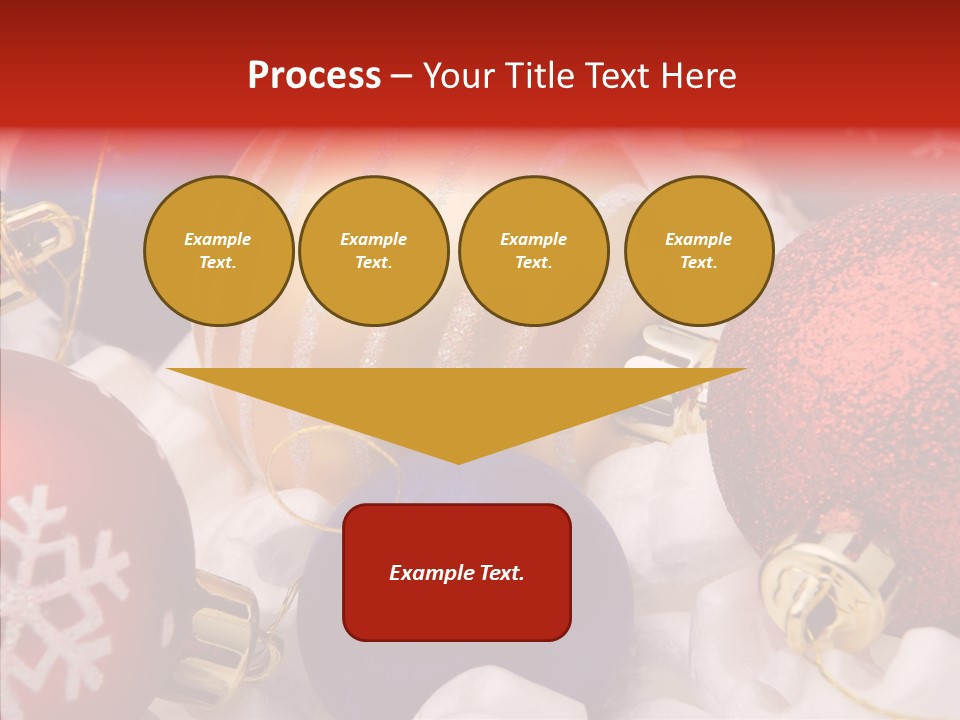 Claus Ornament Colourful PowerPoint Template