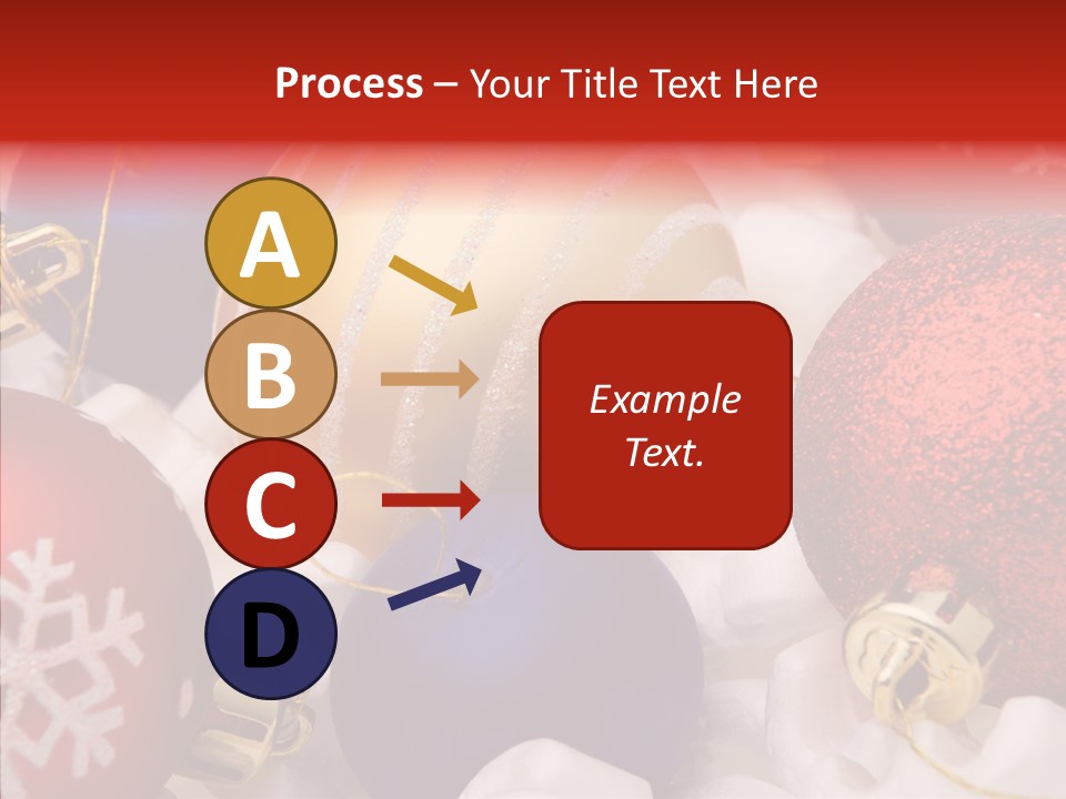 Claus Ornament Colourful PowerPoint Template