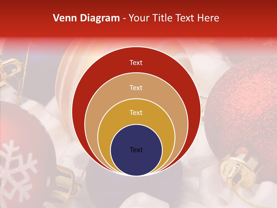 Claus Ornament Colourful PowerPoint Template