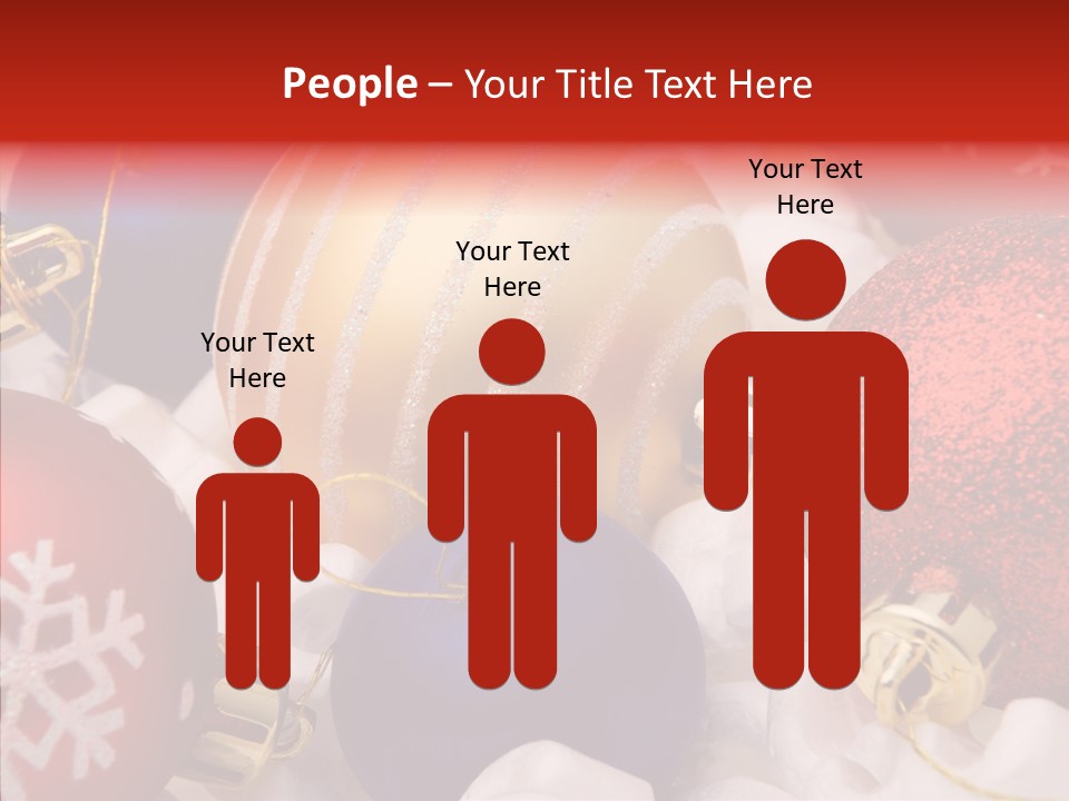 Claus Ornament Colourful PowerPoint Template