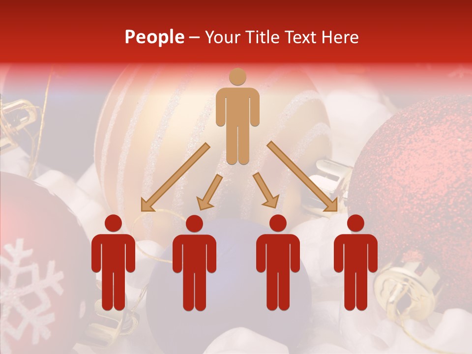 Claus Ornament Colourful PowerPoint Template