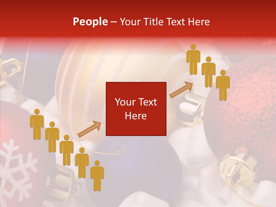 Claus Ornament Colourful PowerPoint Template