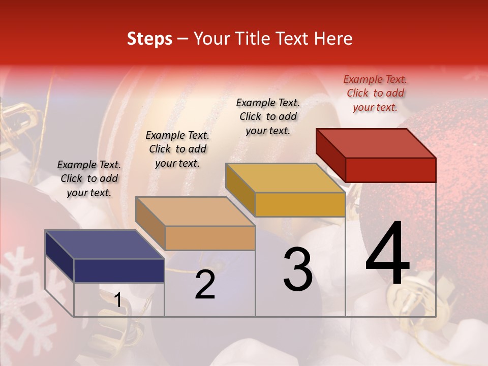 Claus Ornament Colourful PowerPoint Template