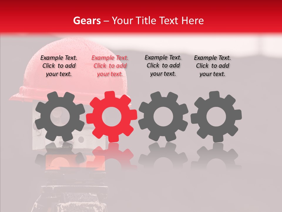 Safety Background Ore PowerPoint Template