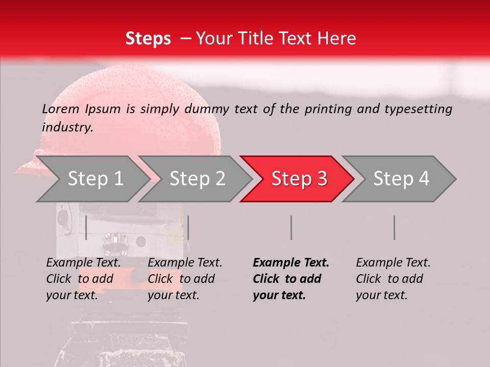 Safety Background Ore PowerPoint Template