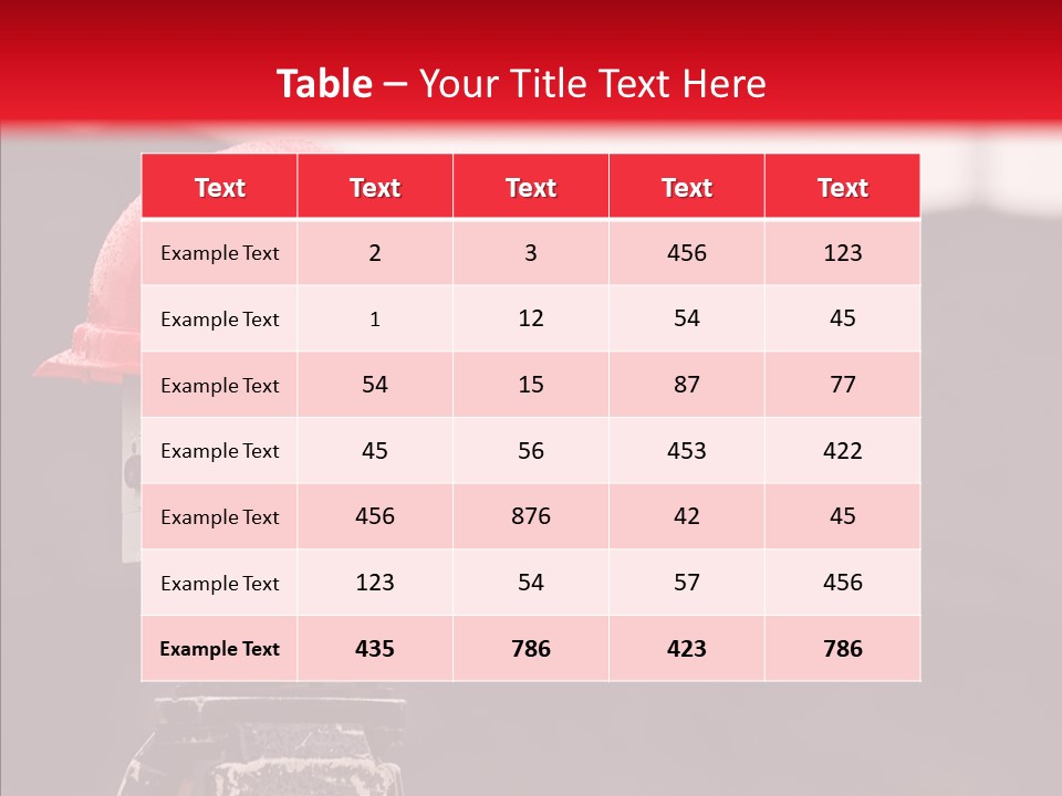 Safety Background Ore PowerPoint Template