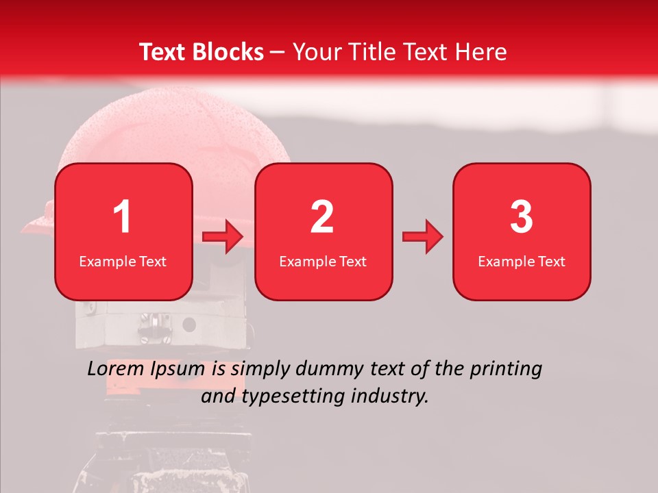 Safety Background Ore PowerPoint Template