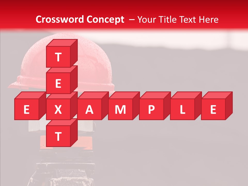 Safety Background Ore PowerPoint Template