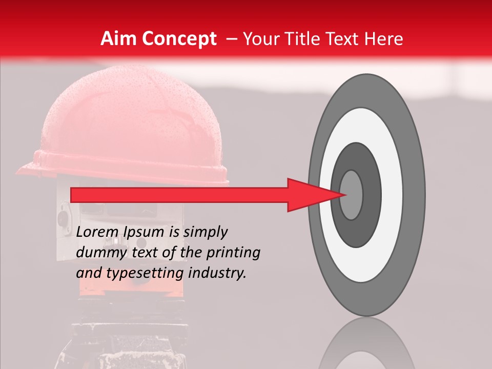 Safety Background Ore PowerPoint Template