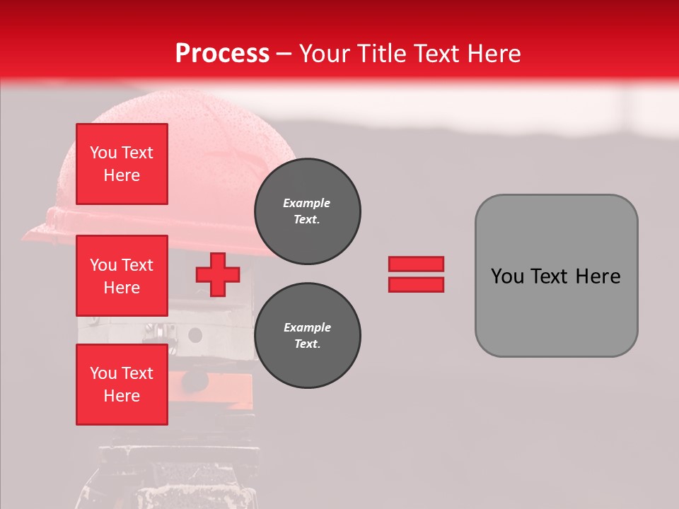 Safety Background Ore PowerPoint Template