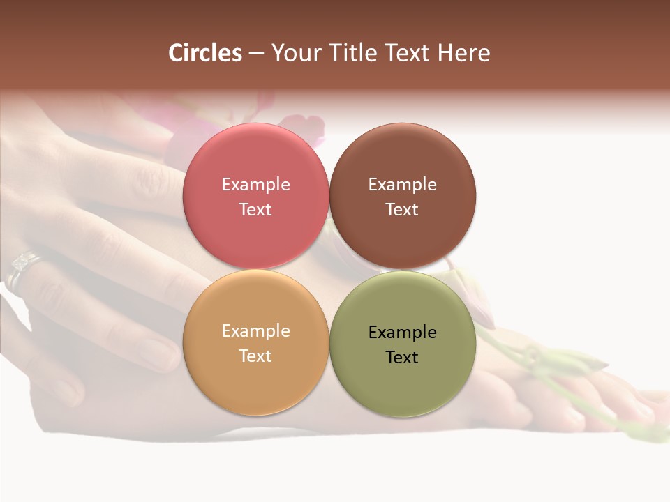 Isolated Skin Purity PowerPoint Template