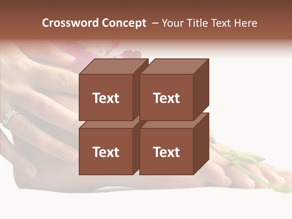 Isolated Skin Purity PowerPoint Template