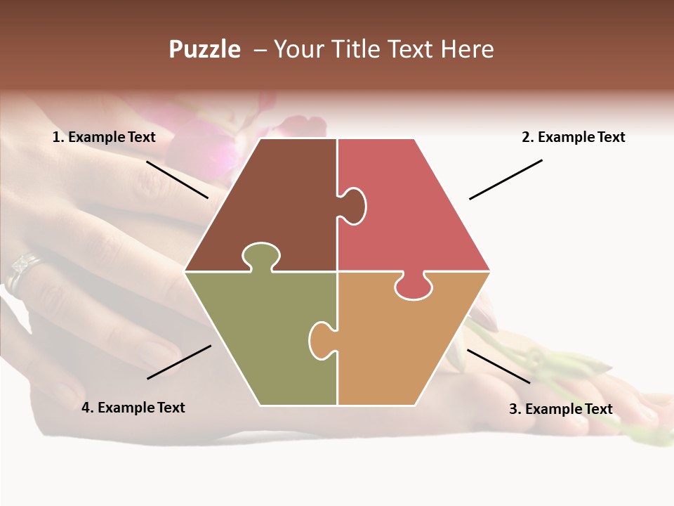 Isolated Skin Purity PowerPoint Template