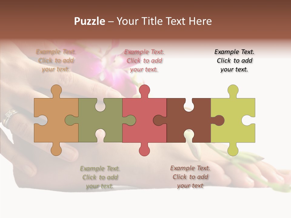 Isolated Skin Purity PowerPoint Template