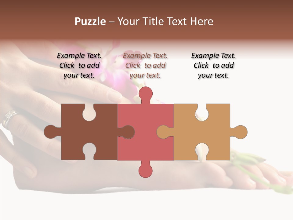 Isolated Skin Purity PowerPoint Template