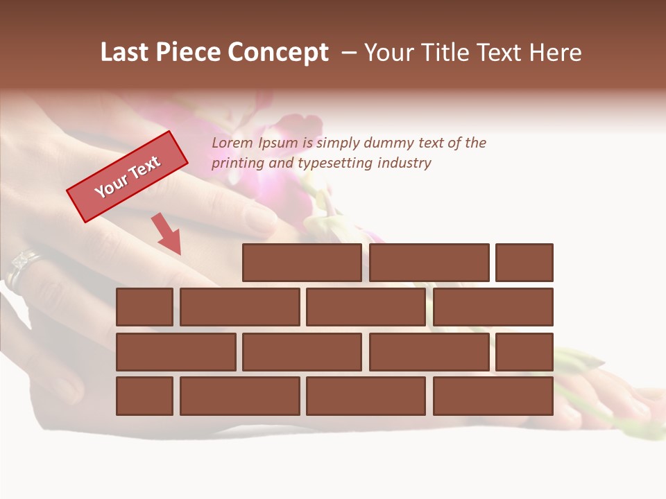 Isolated Skin Purity PowerPoint Template