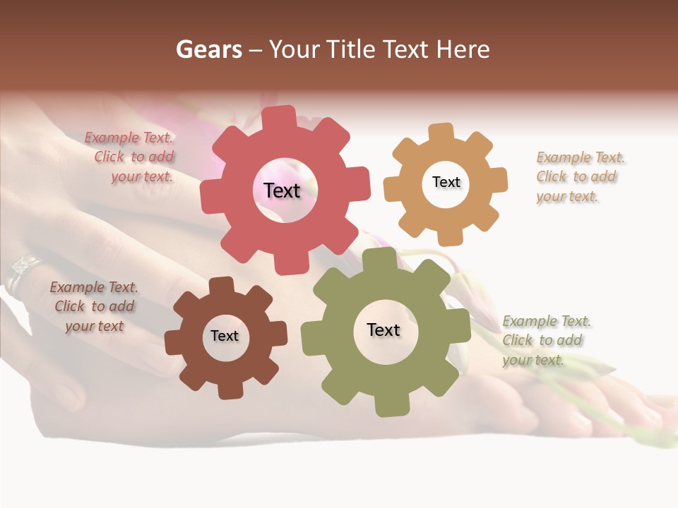 Isolated Skin Purity PowerPoint Template