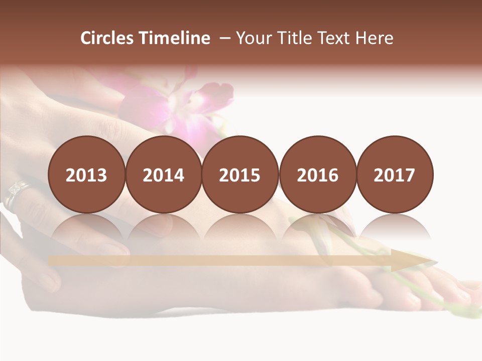 Isolated Skin Purity PowerPoint Template