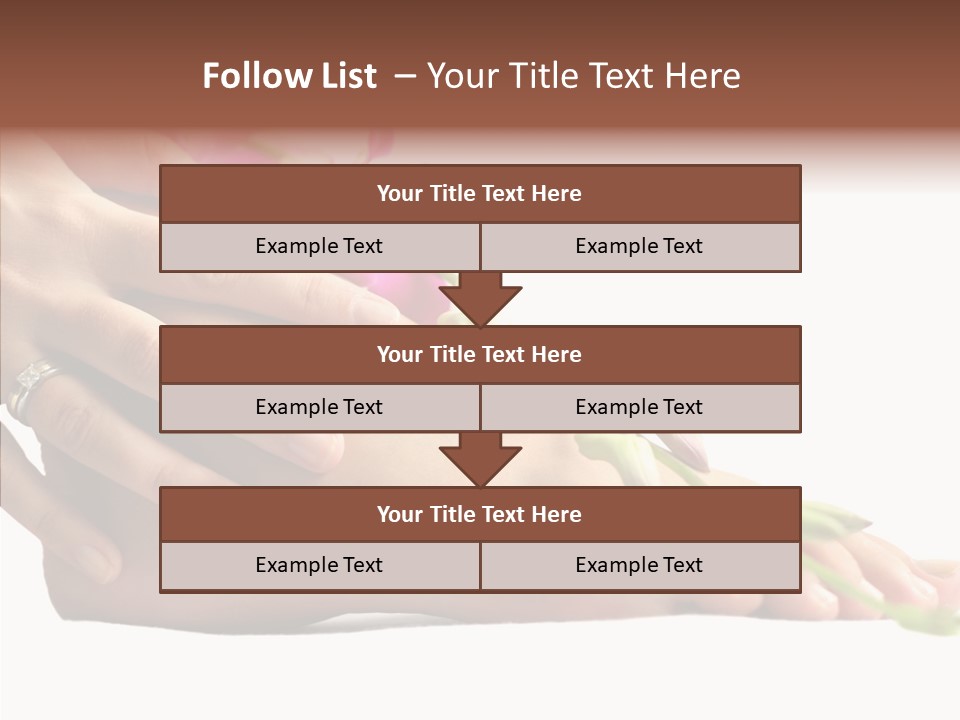 Isolated Skin Purity PowerPoint Template