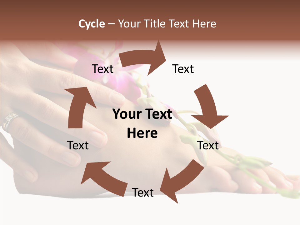 Isolated Skin Purity PowerPoint Template