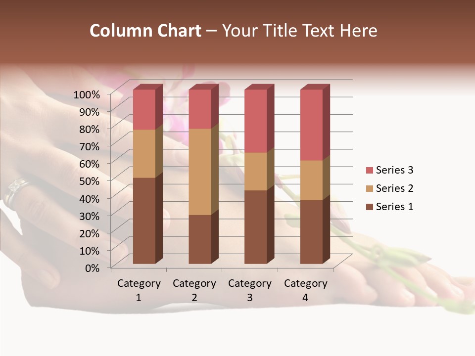 Isolated Skin Purity PowerPoint Template