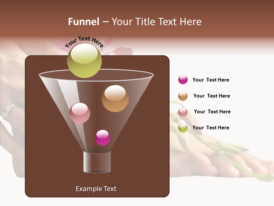 Isolated Skin Purity PowerPoint Template