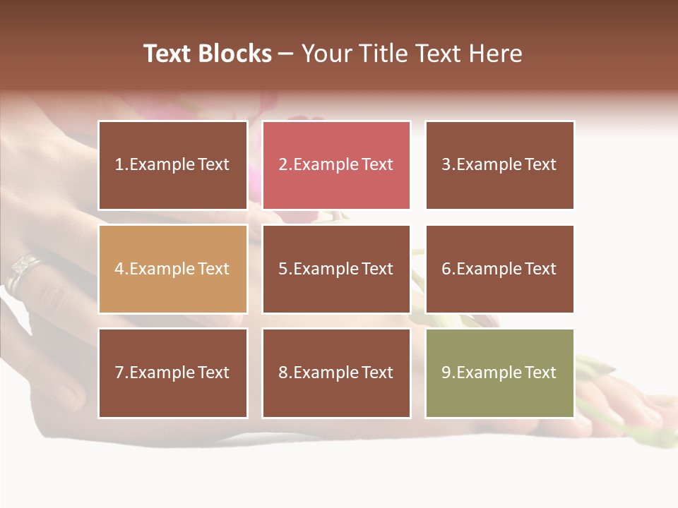 Isolated Skin Purity PowerPoint Template
