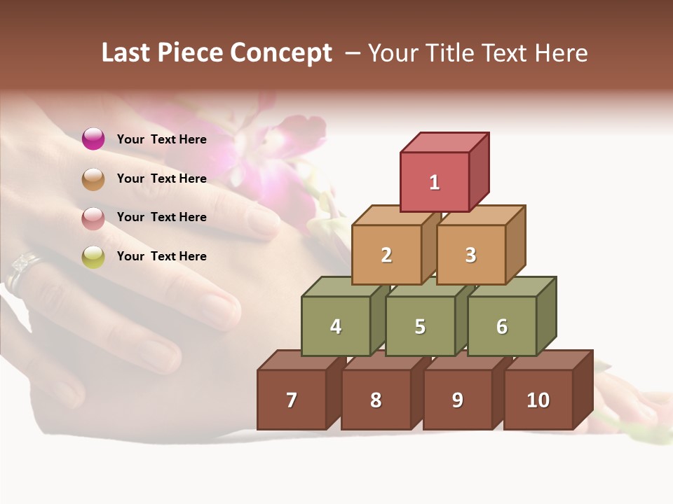 Isolated Skin Purity PowerPoint Template