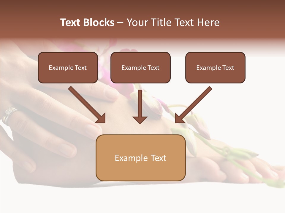 Isolated Skin Purity PowerPoint Template