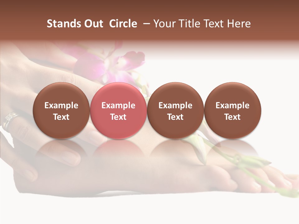 Isolated Skin Purity PowerPoint Template