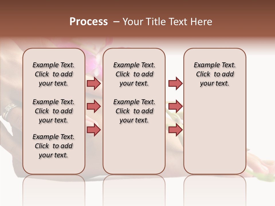 Isolated Skin Purity PowerPoint Template