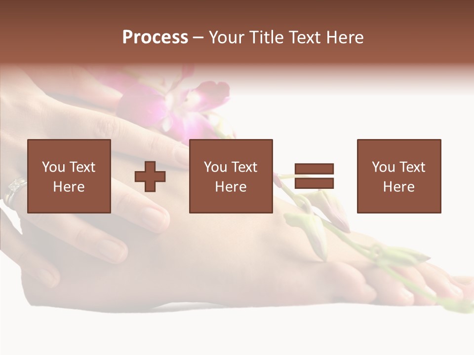 Isolated Skin Purity PowerPoint Template