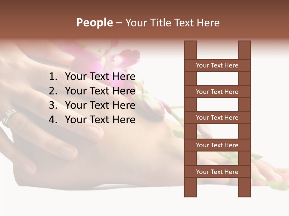 Isolated Skin Purity PowerPoint Template