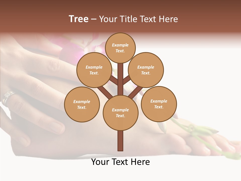 Isolated Skin Purity PowerPoint Template