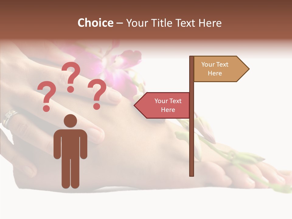 Isolated Skin Purity PowerPoint Template