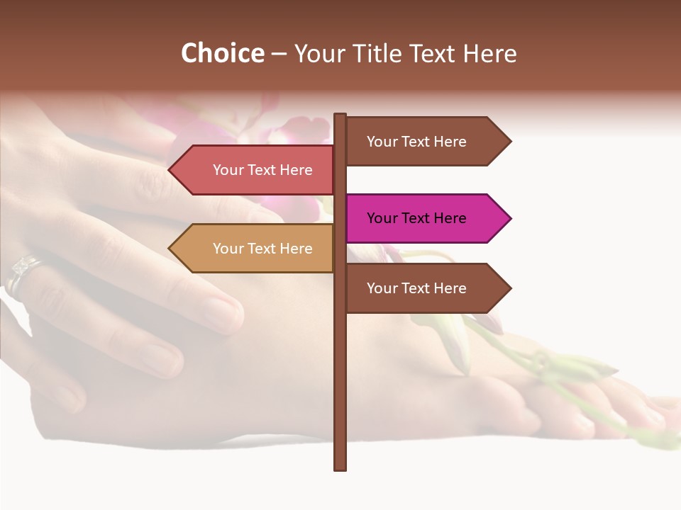 Isolated Skin Purity PowerPoint Template