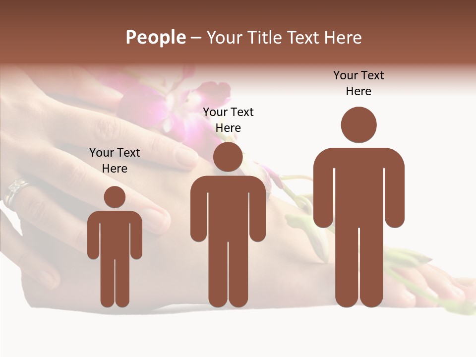 Isolated Skin Purity PowerPoint Template