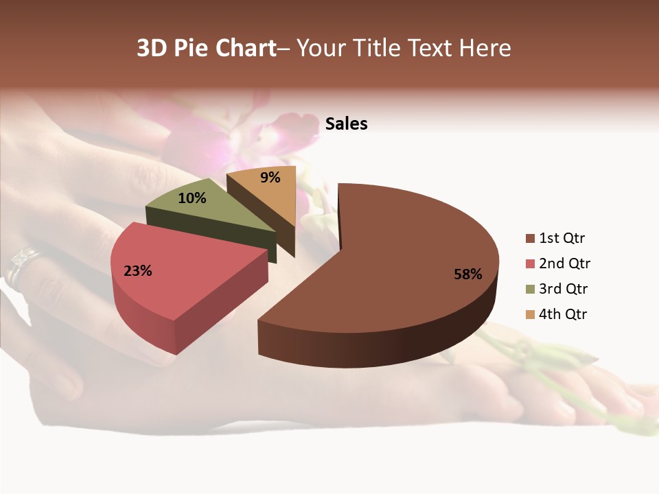 Isolated Skin Purity PowerPoint Template