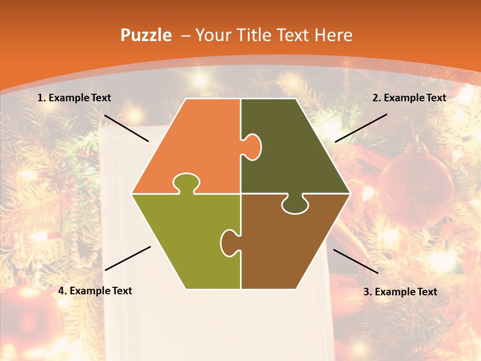 Artistic Gold Colorful PowerPoint Template