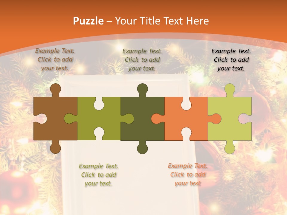 Artistic Gold Colorful PowerPoint Template