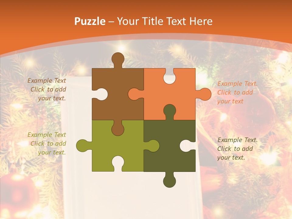 Artistic Gold Colorful PowerPoint Template