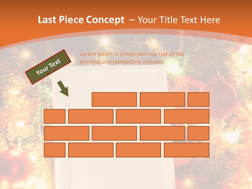 Artistic Gold Colorful PowerPoint Template