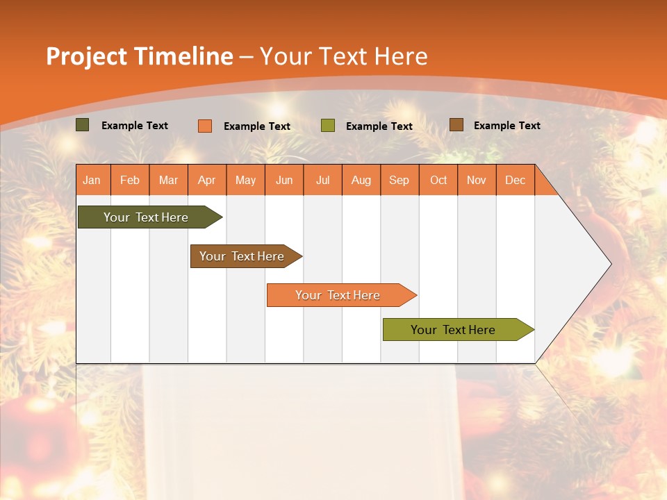 Artistic Gold Colorful PowerPoint Template