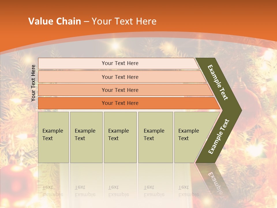 Artistic Gold Colorful PowerPoint Template