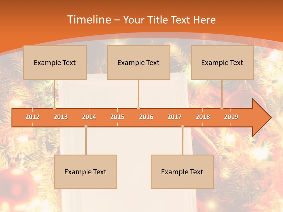 Artistic Gold Colorful PowerPoint Template