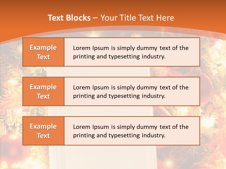 Artistic Gold Colorful PowerPoint Template