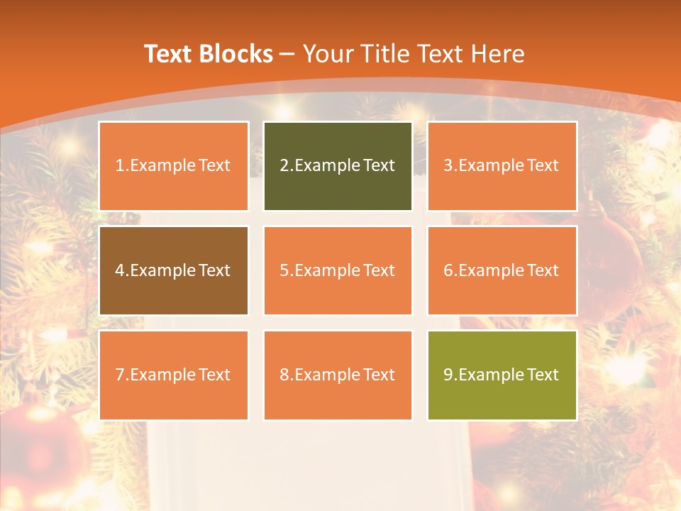 Artistic Gold Colorful PowerPoint Template