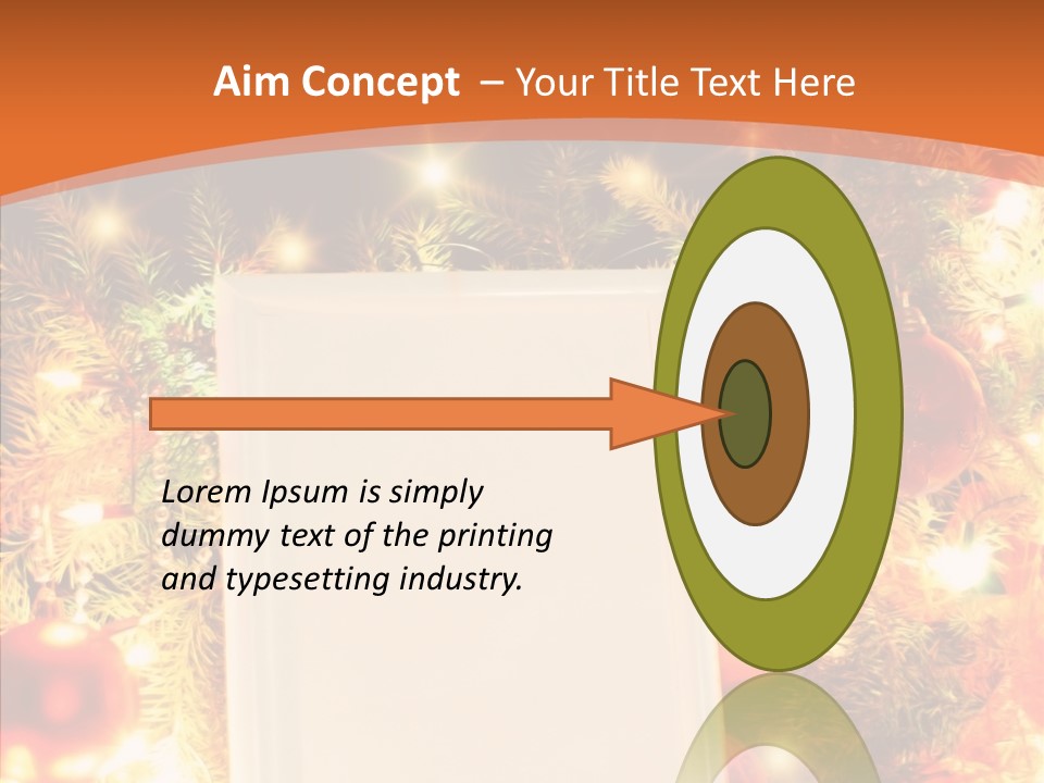 Artistic Gold Colorful PowerPoint Template