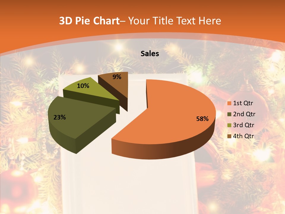 Artistic Gold Colorful PowerPoint Template