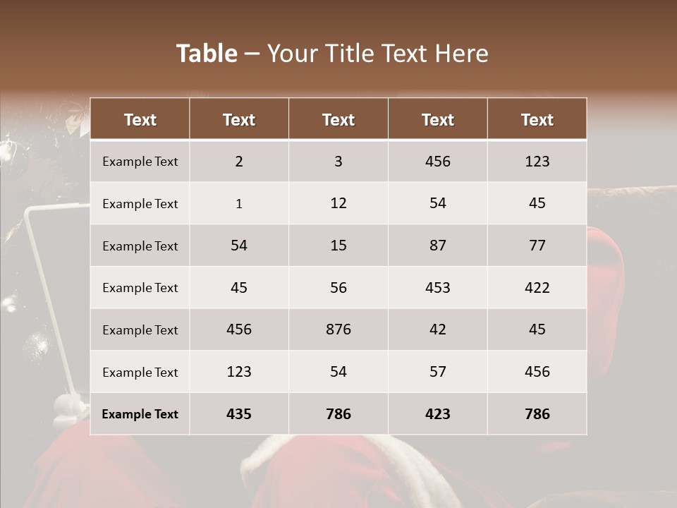 Communication Table Profe Ional PowerPoint Template